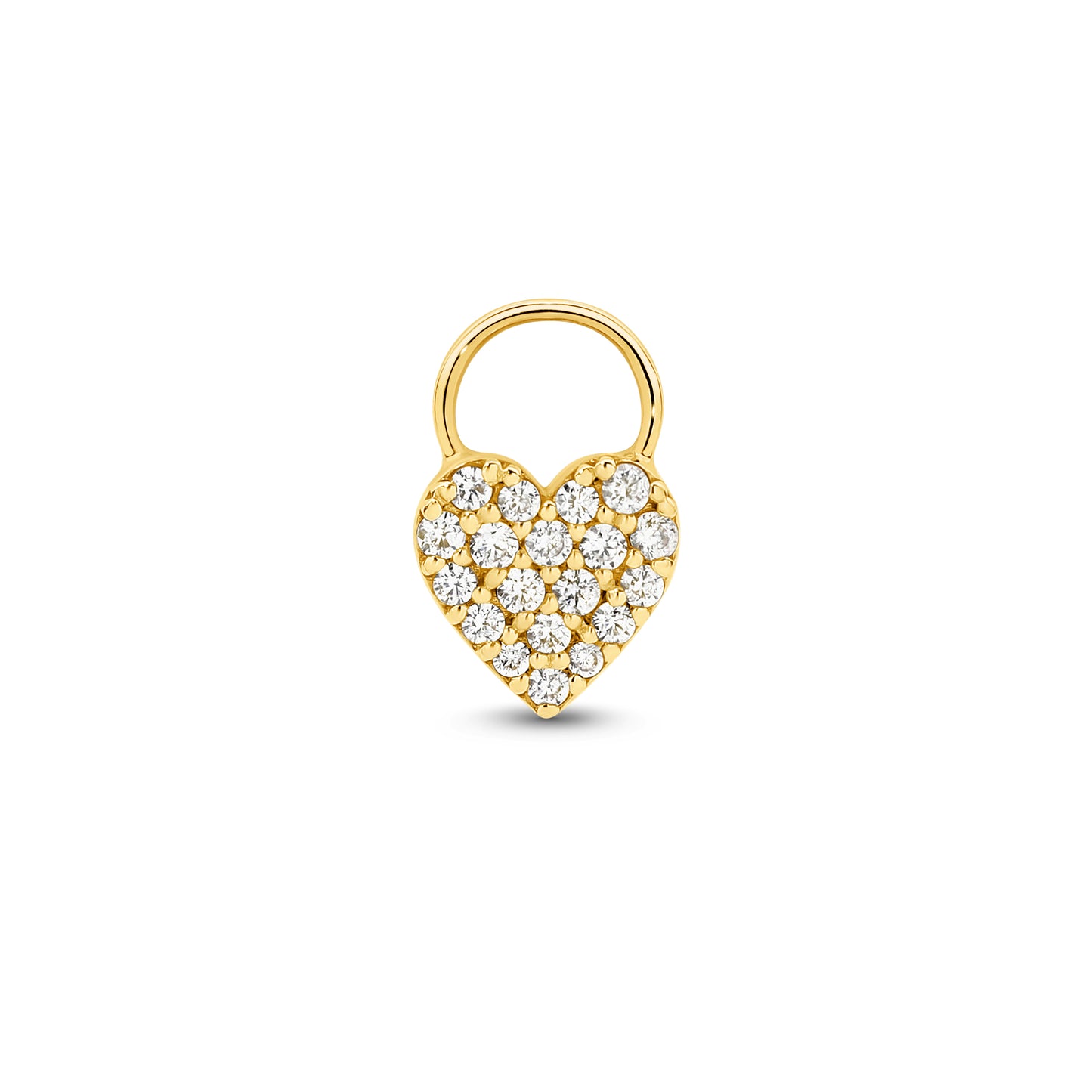 Diamond Charm 0.09ct - 9ct & 18ct Yellow Gold