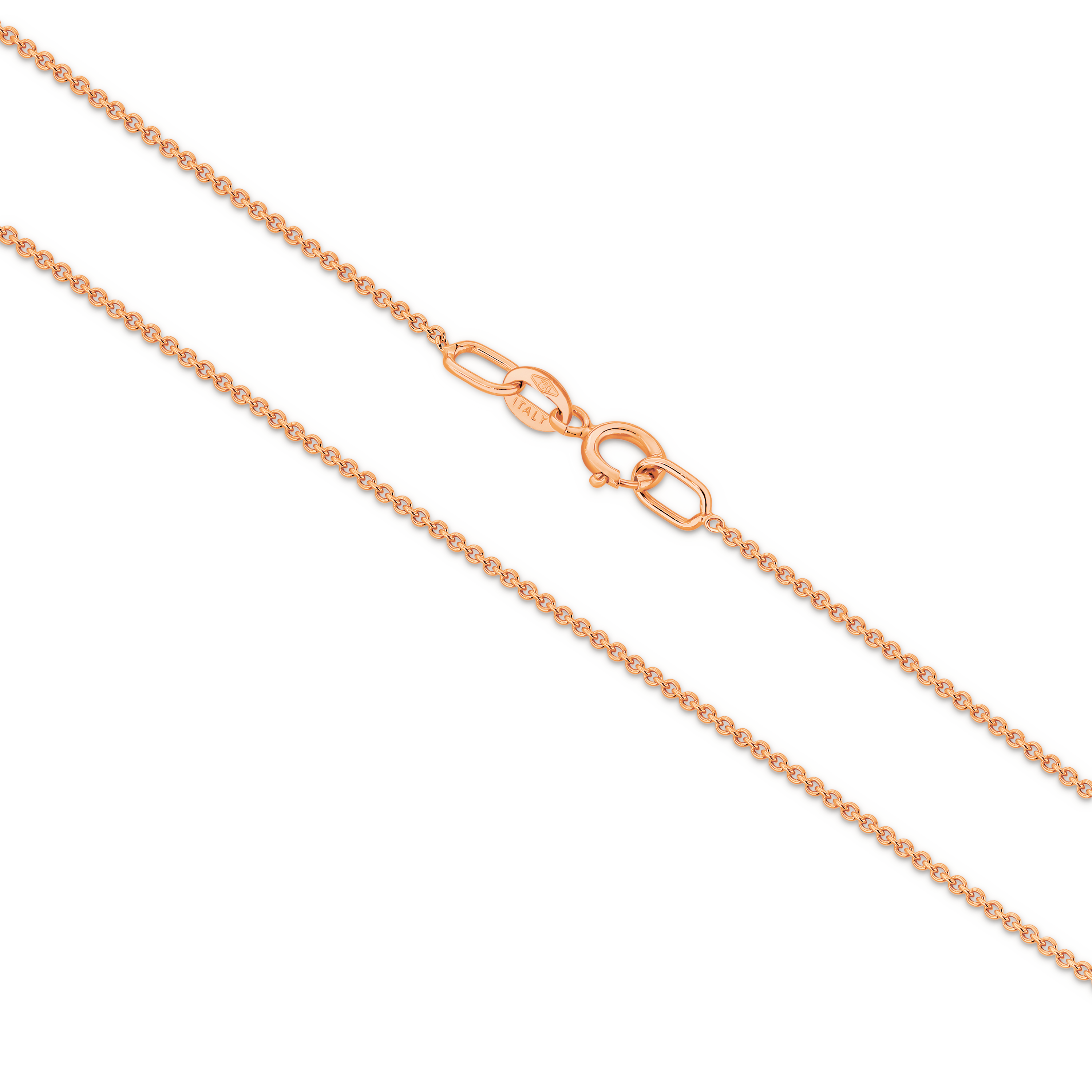 Cable Chain 0.90mm Rose Gold - 9ct & 18ct Rose Gold Chains – Kelly ...