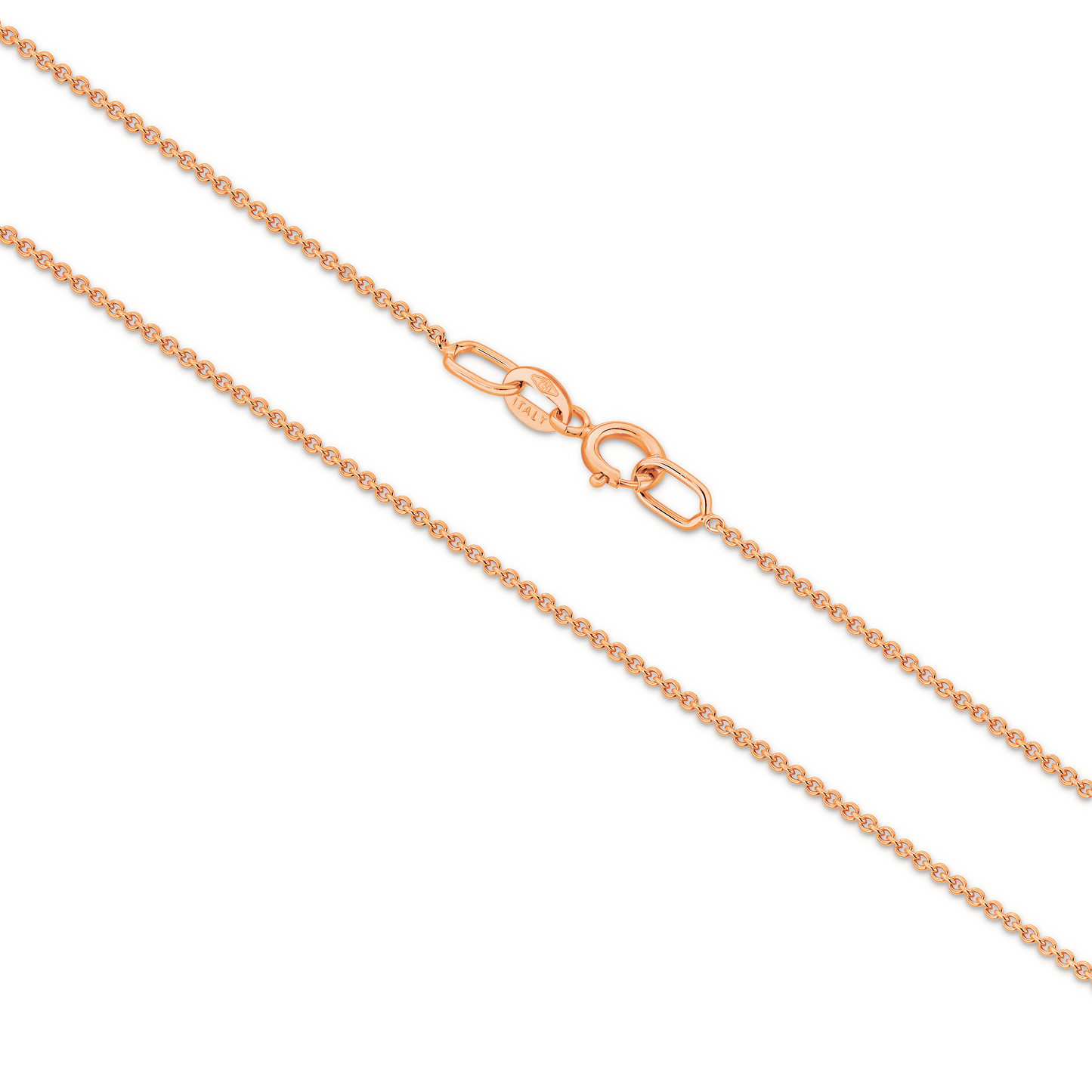 Cable Chain 0.90mm - 9ct & 18ct Rose Gold