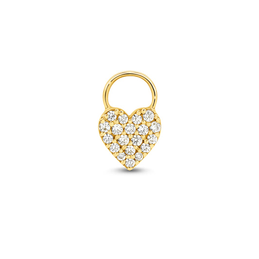 Diamond Charm 0.09ct - 9ct & 18ct Yellow Gold